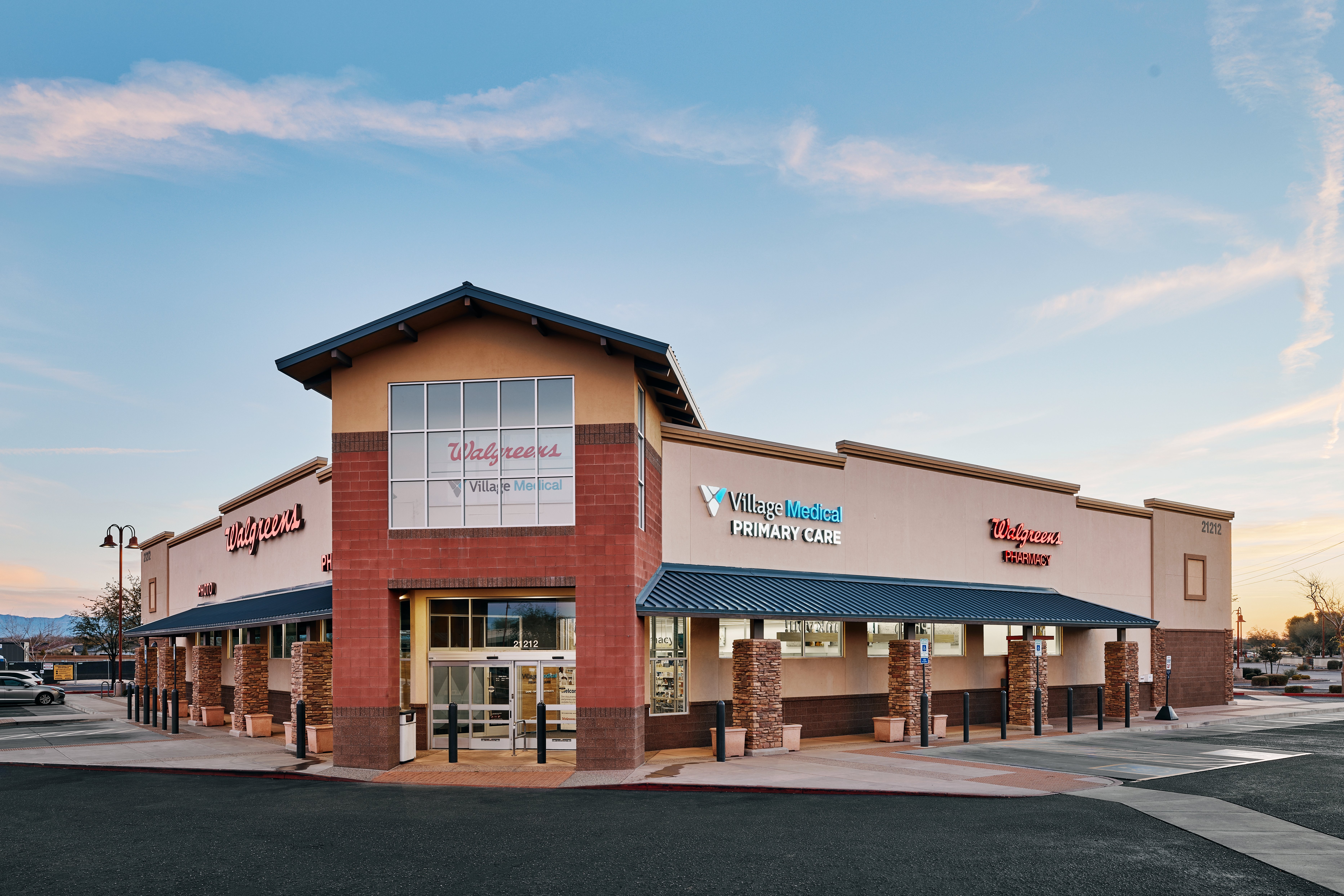 Village Medical at Walgreens - 21212 E Ocotillo Rd  Queen Creek, AZ 85142